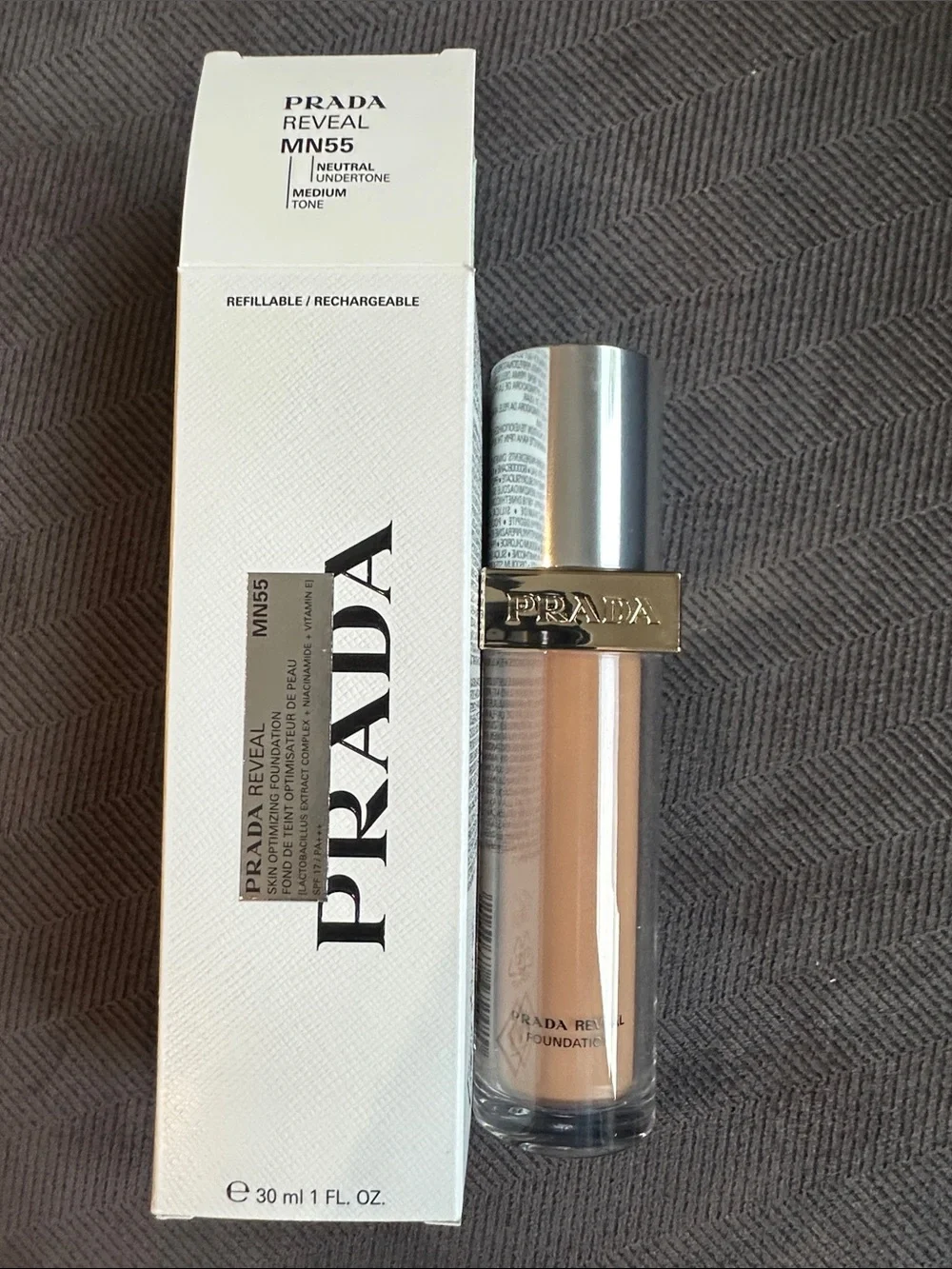 Prada Reveal MN55 Neutral Medium Nude Foundation -
